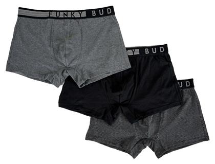 Ανδρικά Μποξεράκια Γκρι 3Pack Funky Buddha