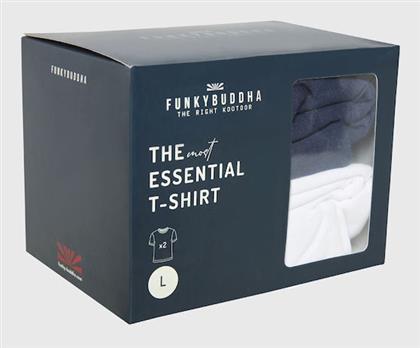 Ανδρικές Φανέλες Κοντομάνικες 2Pack Funky Buddha