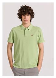 Ανδρική Μπλούζα Κοντομάνικη Polo Light Green Funky Buddha