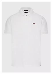 Ανδρική Μπλούζα Κοντομάνικη Polo White Funky Buddha
