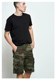 Ανδρική Βερμούδα Cargo Camo Khaki Funky Buddha