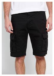 Ανδρική Βερμούδα Cargo Μαύρη Funky Buddha