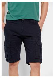 Funky Buddha Ανδρική Βερμούδα Cargo Navy Μπλε