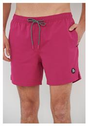 Ανδρικό Μαγιό Σορτς Magenta Purple Funky Buddha