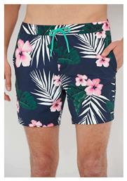 Ανδρικό Μαγιό Σορτς Navy Μπλε Floral Funky Buddha