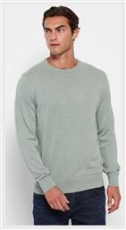 Ανδρικό Πουλόβερ Μακρυμάνικο Light Mint Melange Funky Buddha