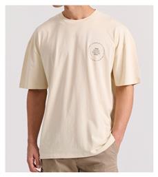 Ανδρικό T-shirt Κοντομάνικο Cream Funky Buddha