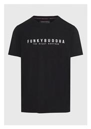 Ανδρικό T-shirt Κοντομάνικο Μαύρο Funky Buddha