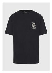 Ανδρικό T-shirt Κοντομάνικο Μαύρο Funky Buddha