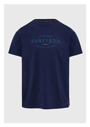 Ανδρικό T-shirt Κοντομάνικο Navy Funky Buddha