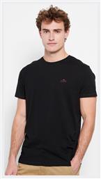 Ανδρικό T-shirt Μαύρο με Στάμπα Funky Buddha