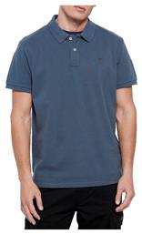 Ανδρικό T-shirt Polo Μπλε Funky Buddha