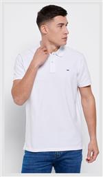 Ανδρικό T-shirt Polo Λευκό Funky Buddha