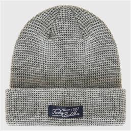 Beanie Ανδρικός Σκούφος Πλεκτός σε Γκρι χρώμα Funky Buddha