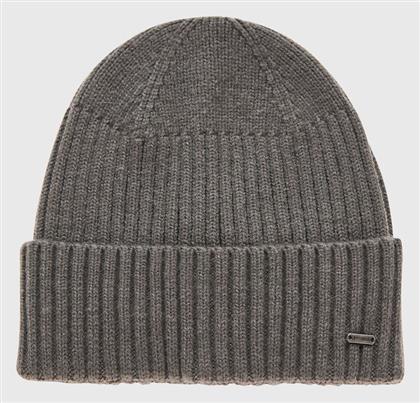 Beanie Ανδρικός Σκούφος Πλεκτός σε Γκρι χρώμα Funky Buddha