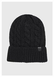 Beanie Ανδρικός Σκούφος Πλεκτός σε Μαύρο χρώμα Funky Buddha