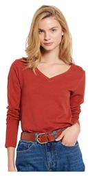Μπλούζα Κόκκινη FBL008-101-07-BURNT-HENNA Funky Buddha