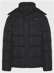 Μπουφάν Puffer Μαύρο Funky Buddha