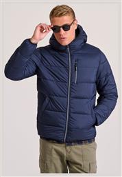 Μπουφάν Puffer Navy Μπλε Funky Buddha