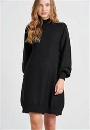 Funky Buddha FBL002-10313 Midi All Day Φόρεμα Πλεκτό Μαύρο από το Koolfly