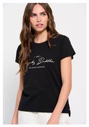 FBL007-11404 Γυναικείο Αθλητικό T-shirt Μαύρο Funky Buddha