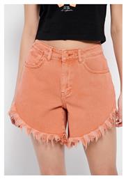 FBL007-40503 Γυναικείο Τζιν Σορτς Apricot Funky Buddha