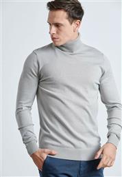Funky Buddha FBM002-00509 Ανδρικό Πουλόβερ Ζιβάγκο Γκρι από το HallofBrands