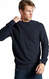Funky Buddha FBM002-00709 Ανδρικό Πουλόβερ Μακρυμάνικο Navy από το Altershops