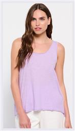 Γυναικεία Αθλητική Μπλούζα Αμάνικη Lavender Funky Buddha