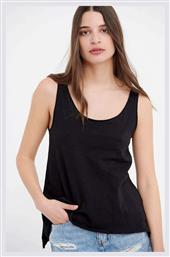 Γυναικεία Αθλητική Μπλούζα Αμάνικη Μαύρη Funky Buddha