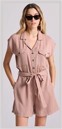 Γυναικείο Αμάνικο Ολόσωμο Σορτς Sandstone Beige Funky Buddha