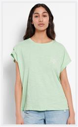 Γυναικείο Αθλητικό T-shirt Green Fig Funky Buddha