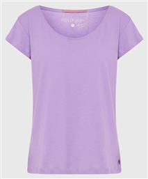 Γυναικείο Αθλητικό T-shirt Μωβ Funky Buddha