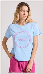 Γυναικείο T-shirt Μπλε Funky Buddha