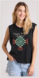 Γυναικείο T-shirt Μαύρο Funky Buddha