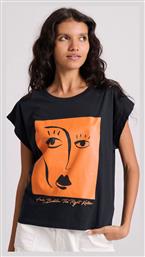 Γυναικείο T-shirt Μαύρο Funky Buddha