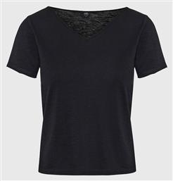 Γυναικείο T-shirt με V Λαιμόκοψη Μαύρο Funky Buddha