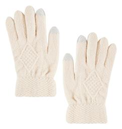 Λευκά Γυναικεία Γάντια Funky Buddha