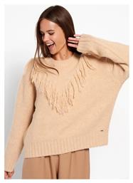 Πουλόβερ Μπεζ FBL008-121-09-BROWN-SUGAR Funky Buddha