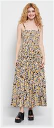 Maxi Καλοκαιρινό All Day Φόρεμα με Τιράντα Floral Funky Buddha