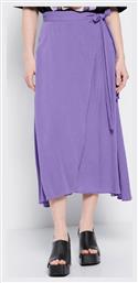 Funky Buddha Midi Φούστα Φάκελος Royal Violet