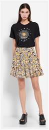 FBL007-12114 Ψηλόμεση Mini Φούστα Κλος Floral Funky Buddha