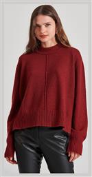 Πουλόβερ Μπορντό FBL010-122-09-CRANBERRY Funky Buddha