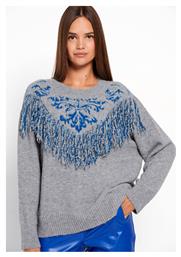 Πουλόβερ Γκρι FBL008-125-09-GREY-MEL Funky Buddha