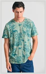 T-shirt Πράσινο Funky Buddha