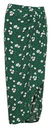 W Midi Skirt - Fbl00910514-vibrant Green Multi Funky Buddha