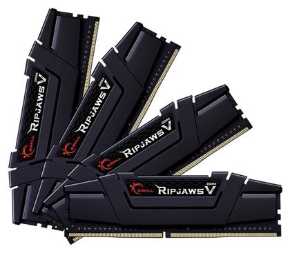 G.Skill Ripjaws V 128GB DDR4 RAM με 4 Modules (4x32GB) και Ταχύτητα 3600 για Desktop - G Skill