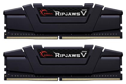 G.Skill Ripjaws V 64GB DDR4 RAM με 2 Modules (2x32GB) και Ταχύτητα 3600 για Desktop - G Skill