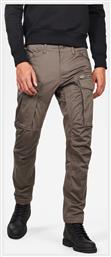 G-Star Raw Rovic Zip 3D Ανδρικό Παντελόνι Cargo Ελαστικό σε Κανονική Εφαρμογή Γκρι - G Star Raw