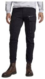 G-Star Raw Rovic Zip 3D Ανδρικό Παντελόνι Cargo Ελαστικό σε Κανονική Εφαρμογή Μαύρο - G Star Raw
